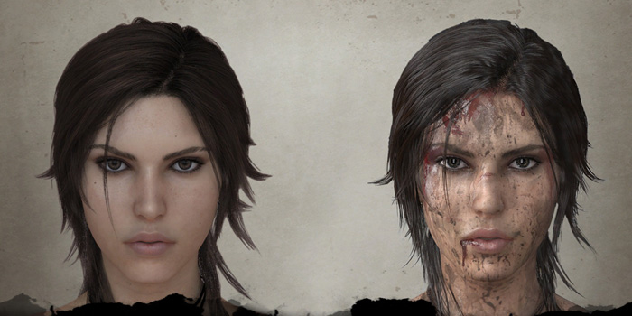 The new Tomb Raider character evolution